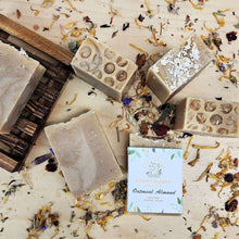 Load image into Gallery viewer, Eco-Friendly Oatmeal Almond Mini Soap Bar - Sunny Bunny Gardens
