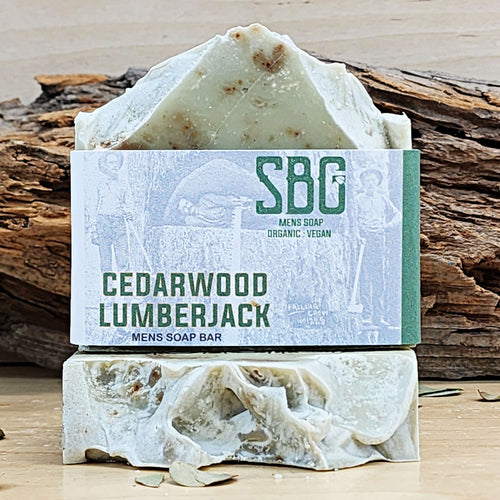 all natural cedarwood soap for men