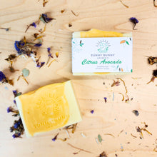 Load image into Gallery viewer, Citrus scented shampoo bars - Sunny Bunny Gardens
