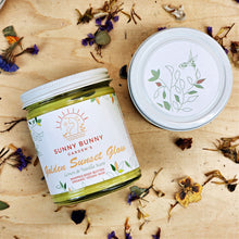 Load image into Gallery viewer, vegan lemon vanilla body butter made with turmeric powder
