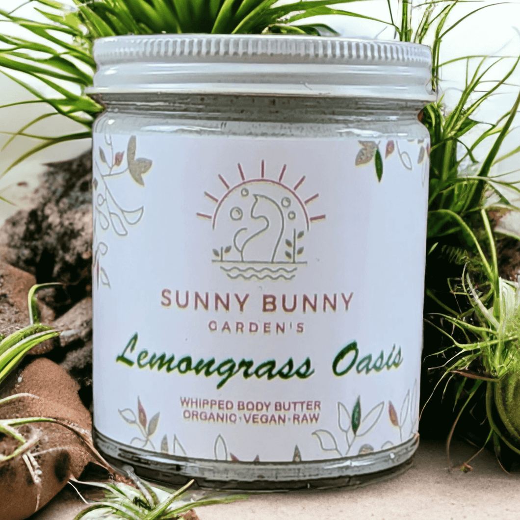 Lemongrass Oasis Whipped Body Butter - Sunnybunnygardens2