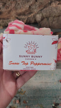 Load and play video in Gallery viewer, Snow Top Peppermint Soap Bar
