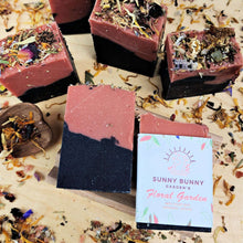 Load image into Gallery viewer, Vegan Floral Garden Mini Soap Bars - Sunny Bunny Gardens
