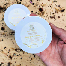 Load image into Gallery viewer, All Natural Ginger Lime Whipped Body Butter - Sunny Bunny Gardens
