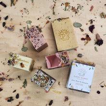 Load image into Gallery viewer, Vegan Handmade Mini Soaps - Set of 6 - Sunny Bunny Gardens
