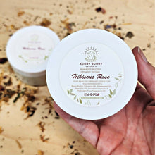 Load image into Gallery viewer, Cruelty-Free &amp; Eco Friendly Hibiscus Rose Whipped Body Butter- Sunny Bunny Gardens
