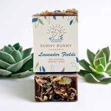 Load image into Gallery viewer, All Natural Handmade Lavender Mini Soap Bar - Sunny Bunny Gardens
