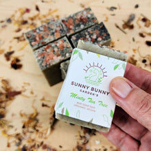Load image into Gallery viewer, Cruelty-Free Mint Tea Tree Mini Soap Bars | Sunny Bunny Gardens

