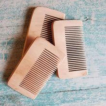 Load image into Gallery viewer, Eco-Friendly Wood Beard Comb Sunnybunnygardens2
