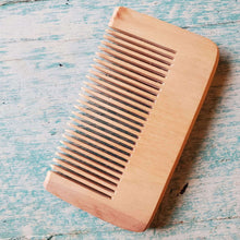 Load image into Gallery viewer, Eco-Friendly Wood Beard Comb Sunnybunnygardens2

